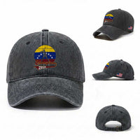 Vintage Venezuela 2026 Champions Washed Cotton Baseball Cap Patriotic Baseball Pride Gift