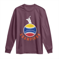 Venezuela 2026 Champions Long Sleeve Shirt Baseball Gift For Sport Lover