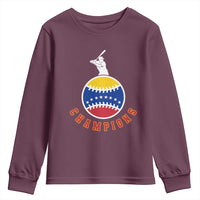 Venezuela 2026 Champions Youth Sweatshirt Baseball Gift For Sport Lover