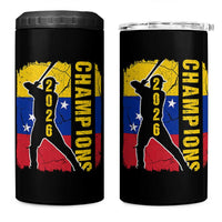 Venezuela 2026 Champions 4 in 1 Can Cooler Tumbler Baseball Vinotinto Pride Gift