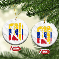 Venezuela 2026 Champions Ceramic Ornament Baseball Vinotinto Pride Gift