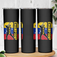 Venezuela 2026 Champions Skinny Tumbler Baseball Vinotinto Pride Gift