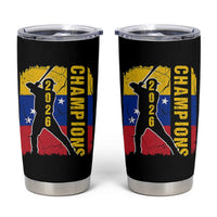 Venezuela 2026 Champions Tumbler Cup Baseball Vinotinto Pride Gift