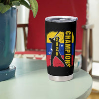 Venezuela 2026 Champions Tumbler Cup Baseball Vinotinto Pride Gift