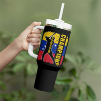 Venezuela 2026 Champions Tumbler With Handle Baseball Vinotinto Pride Gift