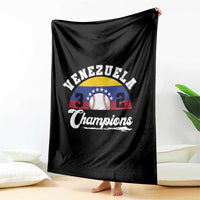 Venezuela 2026 Champions Throw Blanket Baseball Patriotic Pride
