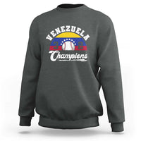 Venezuela 2026 Champions Sweatshirt Baseball Patriotic Pride