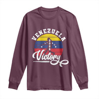 Venezuela 2026 Victory Baseball Long Sleeve Shirt Retro Softball Player Gift