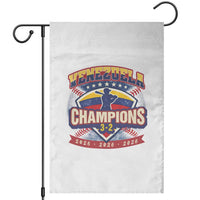 Venezuela 2026 Champions Garden Flag Baseball Fan Pride