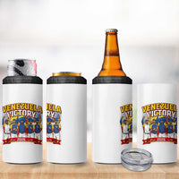 Venezuela Baseball Victory 4 in 1 Can Cooler Tumbler Venezuelan Pride Gift