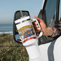 Venezuela Baseball Victory Tumbler With Handle Venezuelan Pride Gift
