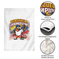 Venezuela Baseball Champions Garden Flag Troupial Bird Patriotic Pride