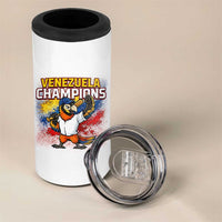 Venezuela Baseball Champions 4 in 1 Can Cooler Tumbler Troupial Bird Patriotic Pride