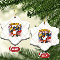 Venezuela Baseball Champions Ceramic Ornament Troupial Bird Patriotic Pride