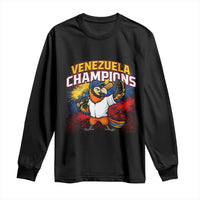 Venezuela Baseball Champions Long Sleeve Shirt Troupial Bird Patriotic Pride