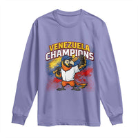 Venezuela Baseball Champions Long Sleeve Shirt Troupial Bird Patriotic Pride
