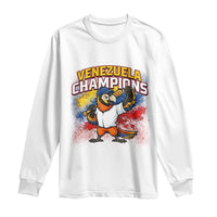 Venezuela Baseball Champions Long Sleeve Shirt Troupial Bird Patriotic Pride