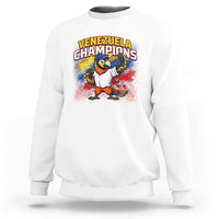 Venezuela Baseball Champions Sweatshirt Troupial Bird Patriotic Pride