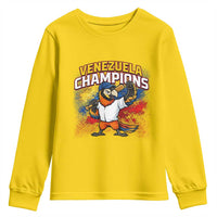 Venezuela Baseball Champions Youth Sweatshirt Troupial Bird Patriotic Pride