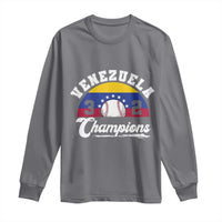 Venezuela 2026 Champions Long Sleeve Shirt Vintage 7 Stars Flag Baseball Pride