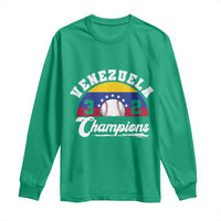 Venezuela 2026 Champions Long Sleeve Shirt Vintage 7 Stars Flag Baseball Pride