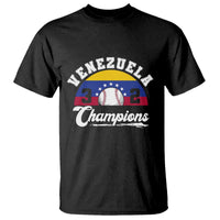 Venezuela 2026 Champions T Shirt Vintage 7 Stars Flag Baseball Pride