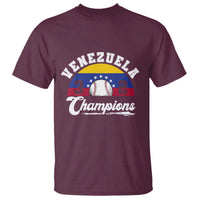 Venezuela 2026 Champions T Shirt Vintage 7 Stars Flag Baseball Pride
