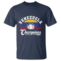 Venezuela 2026 Champions T Shirt Vintage 7 Stars Flag Baseball Pride
