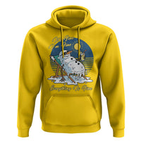 Melting Snowman Christmas In July Hoodie It Is Fine Everything Is Fine