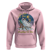 Melting Snowman Christmas In July Hoodie It Is Fine Everything Is Fine