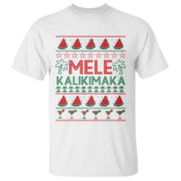 Mele Kalikimaka T Shirt Hawaiian Ugly Christmas Sweater