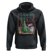 Christmas In July Hoodie Funny Santa Watermelon Xmas Tree