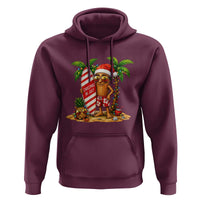 Funny Tung Tung Sahur Christmas In July Hoodie Beach Party Vacation
