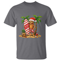 Funny Tung Tung Sahur Christmas In July T Shirt Beach Party Vacation
