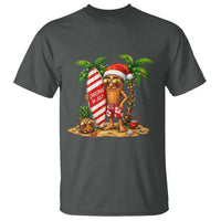 Funny Tung Tung Sahur Christmas In July T Shirt Beach Party Vacation