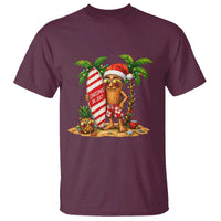 Funny Tung Tung Sahur Christmas In July T Shirt Beach Party Vacation