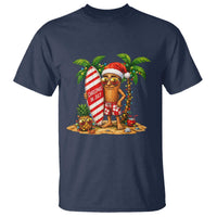 Funny Tung Tung Sahur Christmas In July T Shirt Beach Party Vacation