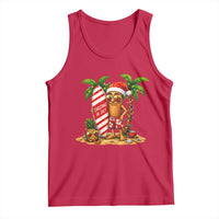 Funny Tung Tung Sahur Christmas In July Tank Top Beach Party Vacation