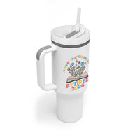 Women Retirement Life Tumbler With Handle Retired 2026 A New Chapter Begins Floral Book