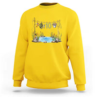 10th Birthday Fishing Sweatshirt Fisherman Birthday Party Gift