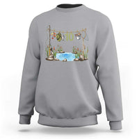 10th Birthday Fishing Sweatshirt Fisherman Birthday Party Gift
