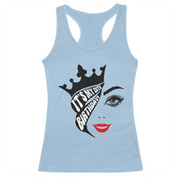 Its My 20th Birthday Racerback Tank Top Birthday Queen Crown Gift For Women
