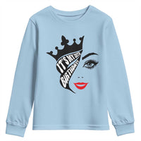 Its My 20th Birthday Youth Sweatshirt Birthday Queen Crown Gift For Women