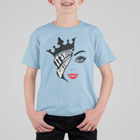 Its My 45th Birthday T Shirt For Kid Birthday Queen Crown Gift For Women