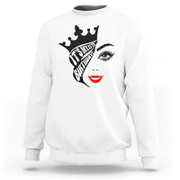 Its My 25th Birthday Sweatshirt Birthday Queen Crown Gift For Women