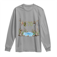 70th Birthday Fishing Long Sleeve Shirt Fisherman Birthday Party Gift