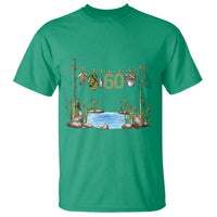 60th Birthday Fishing T Shirt Fisherman Birthday Party Gift