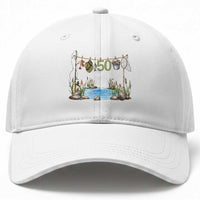 50th Birthday Fishing Baseball Cap Fisherman Birthday Party Gift