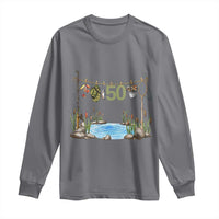50th Birthday Fishing Long Sleeve Shirt Fisherman Birthday Party Gift
