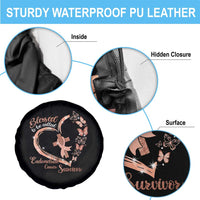 Endometrial Cancer Warrior Gift Spare Tire Cover Blessed To Be Called A Survivor